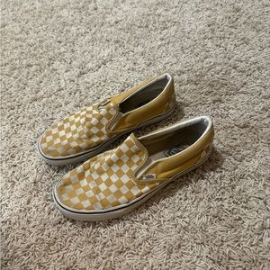 Checkered vans women’s 10.5 men’s 9